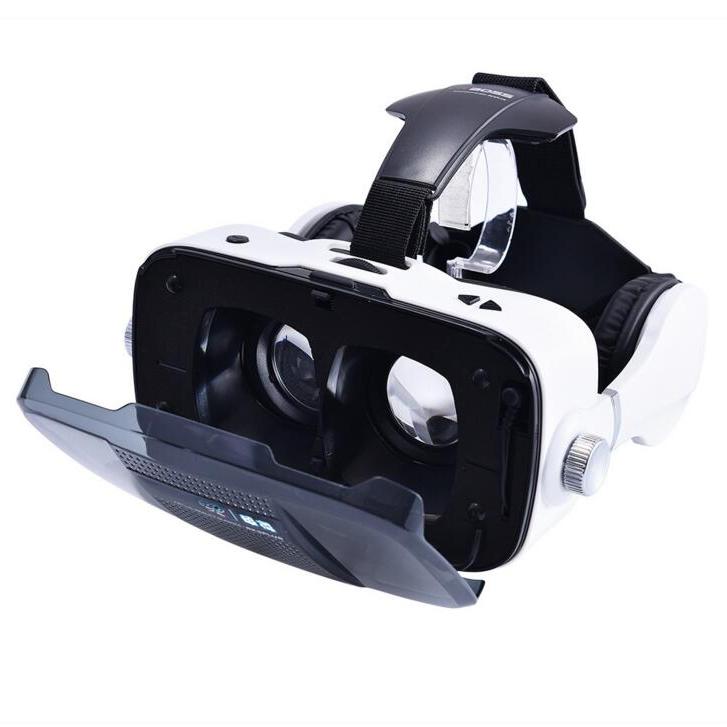 工厂直供 VR眼镜 头戴式虚拟现实3D眼镜 VR耳麦一体机